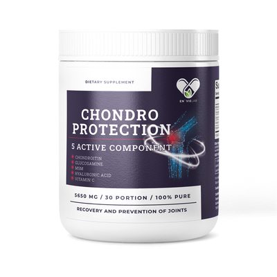 Chondroitin Glucosamine Hyaluronic acid, MSM and Vitamin C 5650 мг. En`vie Lab 30 порций; вкус: лесные ягоды EL-HP-ACTIVE-5 фото