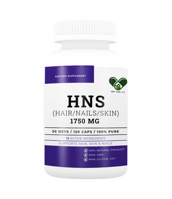 Витамины для волос HNS 1750 мг. En`vie Lab 120 капсул EL-VIT-HNS-1750MG фото