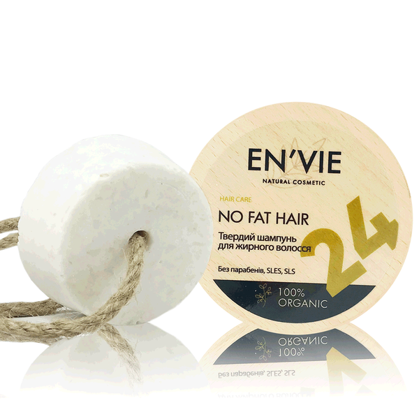 Твердий шампунь для жирного волосся No Fat Hair 80 г. EC-SHAMPOO-SOLID-NOFATHAIR фото