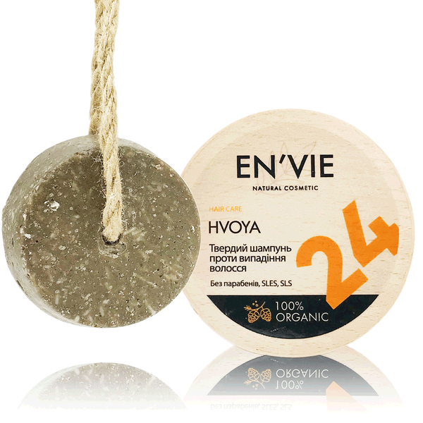 Твердый шампунь против выпадения для роста волос HVOYA (80 г.) EC-SHAMPOO-SOLID-HVOYA фото